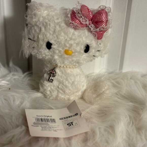 Rare 2000 Hello Kitty Charmmy Kitty Plush BNWT Sanrio Collectible - Picture 1 of 4